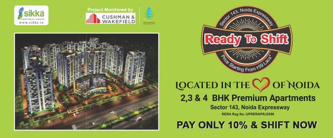 Sikka Kaamna Greens Noida.