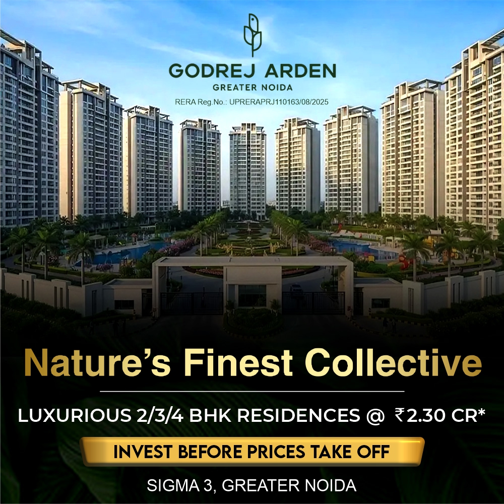 Godrej Arden: Premium Residential Project Offering 2 & 3 BHK Apartments in Noida
