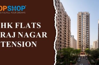 4 BHK flats in raj nagar ext.