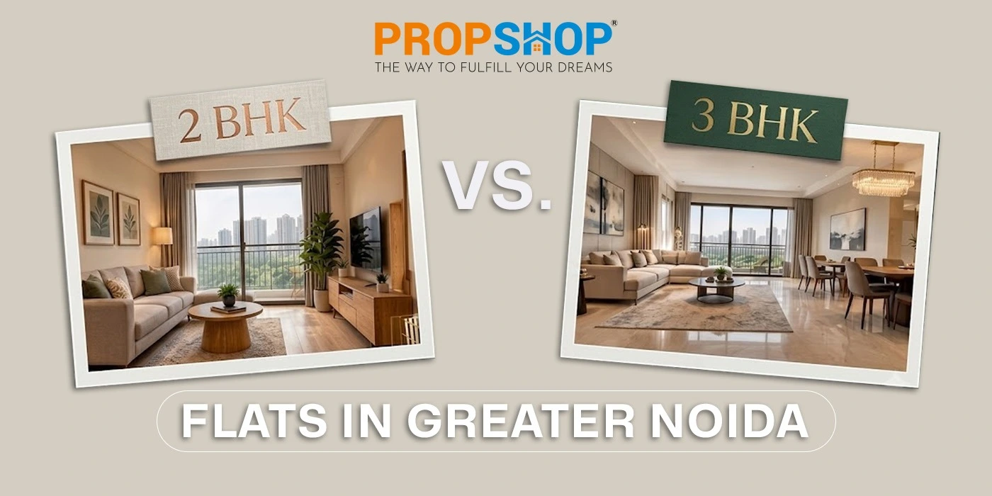 2 BHK vs 3 BHK Flats in Greater Noida