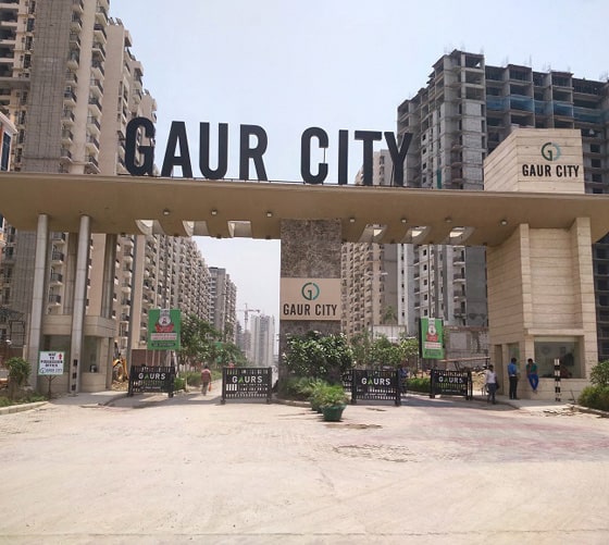 gaur city elevation